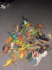 Plastic toy dinosaurs for sale  LEICESTER