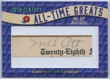 Mel ott giants for sale  Ozark