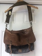 Canvas leather messenger for sale  Portland