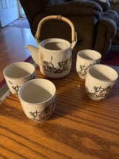 Tea set floral for sale  Barnesville