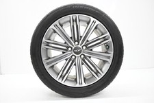 ⭐18-20 Genesis G80 dianteiro ou traseiro 18" conjunto completo de rodas aro de liga leve pneu OEM comprar usado  Enviando para Brazil