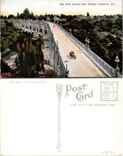 Cartão postal Arroyo Seco Bridge Pasadena Califórnia CA comprar usado  Enviando para Brazil