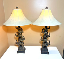 Pair stacked elephant for sale  Syracuse