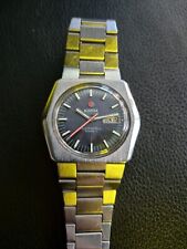 Vintage 1970 Roamer Automatic Watch Rockshell Mark I with original bracelet comprar usado  Enviando para Brazil