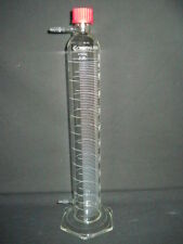 Chemglass Pyrex vidrio 1000 ml 1 L TD cilindro graduado columna de secado a gas GL-32 segunda mano  Embacar hacia Argentina