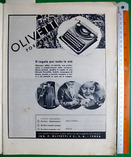 Pubblicità 1935 olivetti usato  Russi