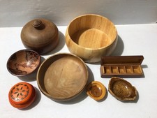 Collection wooden bowls for sale  BURY ST. EDMUNDS