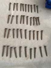 slotted steel wood screws for sale  ILFORD