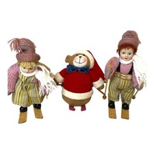 Felt ski figurines for sale  HARLOW