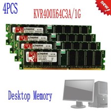 Usado, 4GB 4x 1GB DDR 400MHz PC 3200 184pin memória desktop PC2700 2100 333 266mhz WU comprar usado  Enviando para Brazil