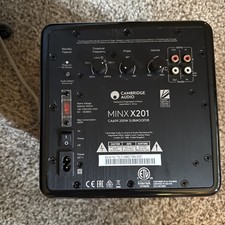Subwoofer Cambridge Audio Minx X201 (Preto) - Bom estado  comprar usado  Enviando para Brazil
