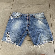 Dsquared2 denim shorts for sale  COULSDON