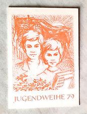 Programm jugendweihe ddr gebraucht kaufen  Plauen