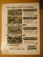 1957 bamfords 7rtc for sale  CHESTERFIELD