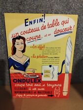 Carton publicitaire ancien d'occasion  Coutances