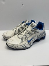 Nike Shox Turbo 3.2 SL Branco Soar 2014 Tamanho 12 Azul Cinza 455541-140, usado comprar usado  Enviando para Brazil