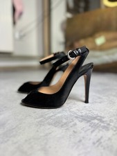 Sandálias de salto Sergio Rossi couro raro Y2K vintage luxo tamanho: 35 comprar usado  Enviando para Brazil