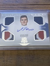 Adam Fox 2010-21 The Cup Signature Uni’s Home Quad PATCH AUTOGRAFADO 17/35 Rangers, usado comprar usado  Enviando para Brazil
