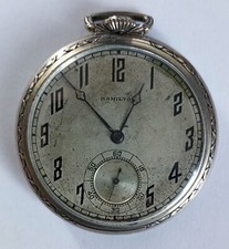 Hamilton pocket watch d'occasion  Feyzin