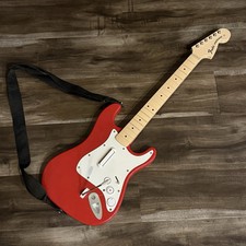 Guitarra Rock Band 4 Fender Stratocaster Harmonix 91161 vermelha Xbox One funciona, usado comprar usado  Enviando para Brazil