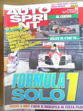 Autosprint 1991 ayrton usato  Italia