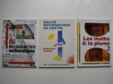 Lot livres mathématiques d'occasion  Arras