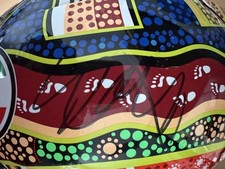 Usado, CAPACETE VALENTINO ROSSI ASSINADO À MÃO AGV K3 DREAMTIME MS MOTOGP YAMAHA comprar usado  Enviando para Brazil