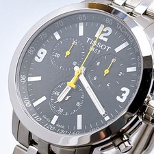 Relógio masculino Tissot T055417A PR200 cronógrafo data mostrador preto prata raro, usado comprar usado  Enviando para Brazil