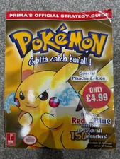 pokemon yellow guide for sale  BROMSGROVE