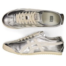 Tênis Onitsuka Tiger México 66 NOVO Clássico Prata/off White Sapatos Unissex comprar usado  Enviando para Brazil