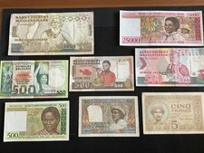 Ensemble billets madagascar d'occasion  Saint-Grégoire