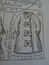 Ancien patron poupee d'occasion  France