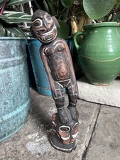 Oceanic carved wooden for sale  SAWBRIDGEWORTH