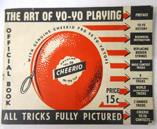 vintage CHEERIO "A Arte de Yo-Yo Brincando" ilus. livreto Canadá wb comprar usado  Enviando para Brazil