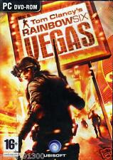 JEU PC DVD ROM../....TOM CLANCY'S RAINBOW SIX VEGAS...... comprar usado  Enviando para Brazil