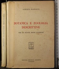 Botanica zoologia descrittive. usato  Ariccia