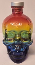 Garrafa Crystal Head Vodka edição limitada Rainbow Skull Pride - Vazia comprar usado  Enviando para Brazil