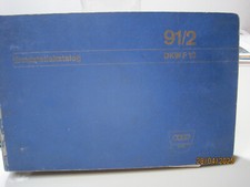 Dkw ersatzteilekatalog f12 gebraucht kaufen  Bodenteich
