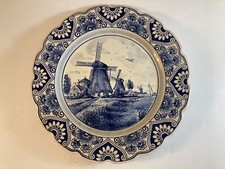 Assiette murale bleu d'occasion  Saint-Martin-du-Mont