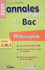 Annales corrigées bac d'occasion  Hennebont
