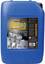 Używany, Nuovo lubrificante POWER G 10W-40 semisintetico per veicoli a benzina e a Diesel na sprzedaż Używany, Nuovo lubrificante POWER G 10W-40 semisintetico per veicoli a benzina e a Diesel na sprzedaż  Wysyłka do Poland