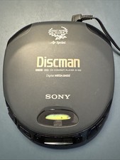CD player compacto vintage Sony Discman D-153 com mega baixo + alimentação CA - Testado comprar usado  Enviando para Brazil