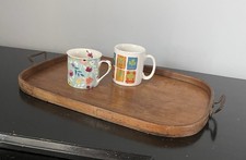 Vintage wooden serving for sale  CAMELFORD