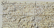 1578 Parchemin CHEVALLIER banquier Angers, MONSAINT de Juvardeil,notaire BARRIL comprar usado  Enviando para Brazil