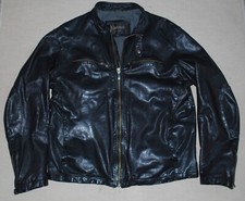 Men black leather for sale  BILLINGHAM