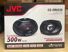 Usado, JVC 6"x9" 6x9 1000W 3 vias carro/van prateleira traseira deck alto-falantes ovais qualidade novo par comprar usado  Enviando para Brazil