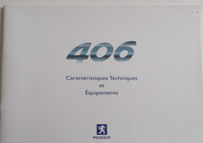 Brochure peugeot 406 d'occasion  France