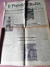 Ww2 scavo giornale usato  Visano