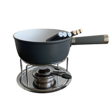 Käsefondue set aluguss gebraucht kaufen  Sögel