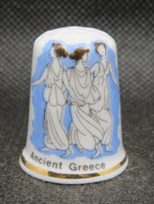 BIRCHCROFT ENGLAND BONE CHINA THIMBLE - GRÉCIA ANTIGA comprar usado  Enviando para Brazil